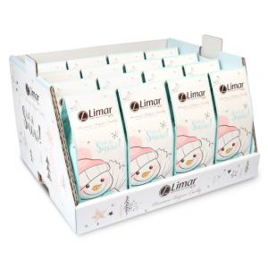 Tent box flow packed chocolates